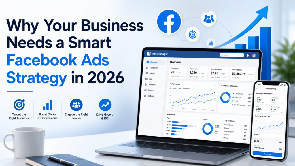 Why Your Business Needs a Smart Facebook Ads Strategy in 2026 Why Your Business Needs a Smart Facebook Ads Strategy in 2026